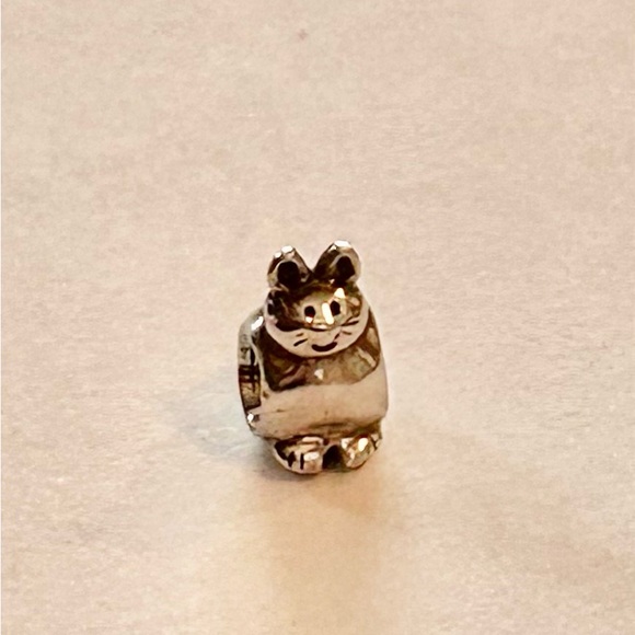 Authentic Pandora Kitty Cat Charm - Picture 5 of 5